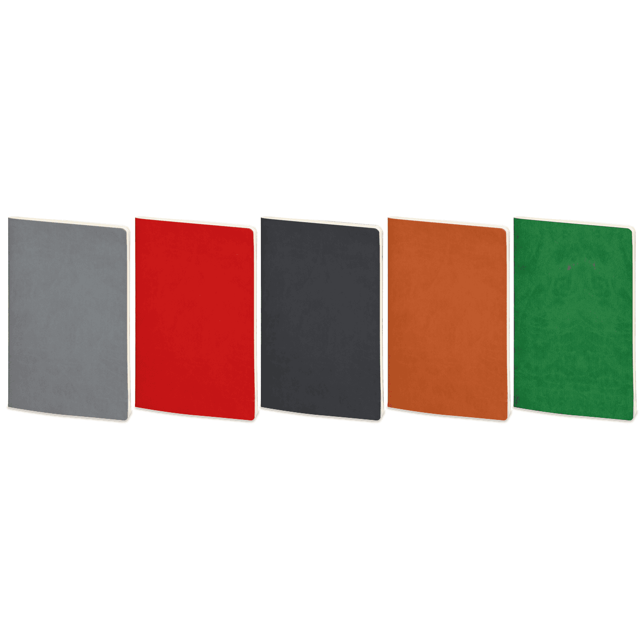Terzi Dikişli Çizgisiz Suni Deri Cep Defteri 9 x 14 cm – Kırmızı