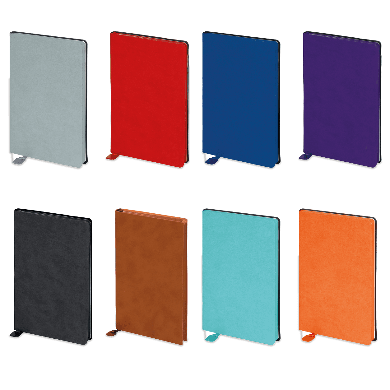 Yumuşak Kapaklı Suni Deri Defter 13 x 21 cm 224 Sayfa 80 g – Mor