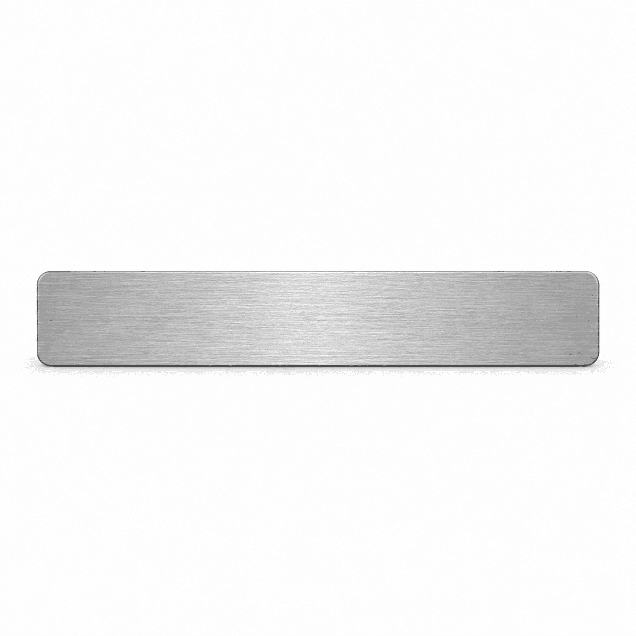 Ajanda için Metal Plaka 60 x 10 mm – Uni