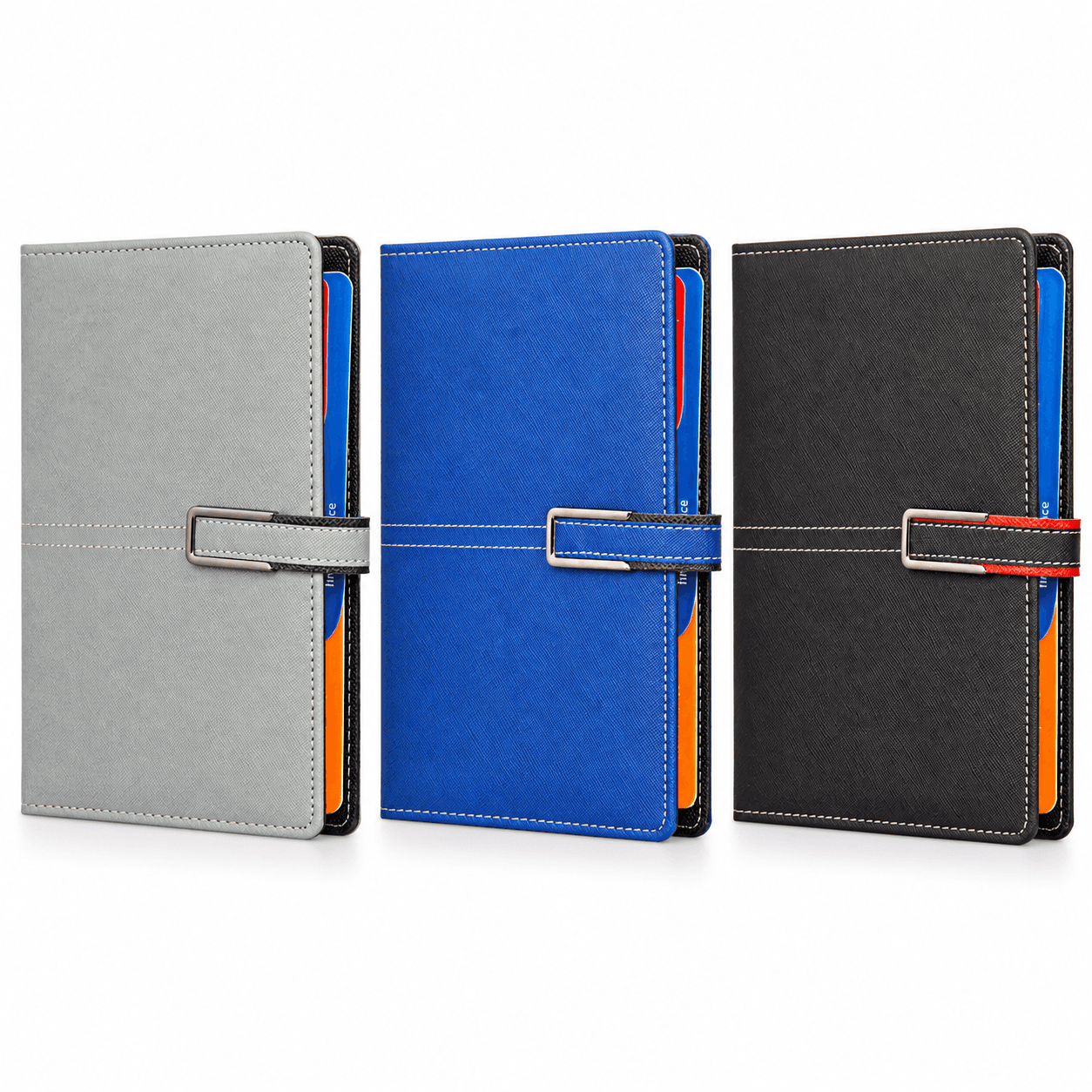 Çerçeve Tokalı Organizer Ajanda 18 x 23 cm – Lacivert