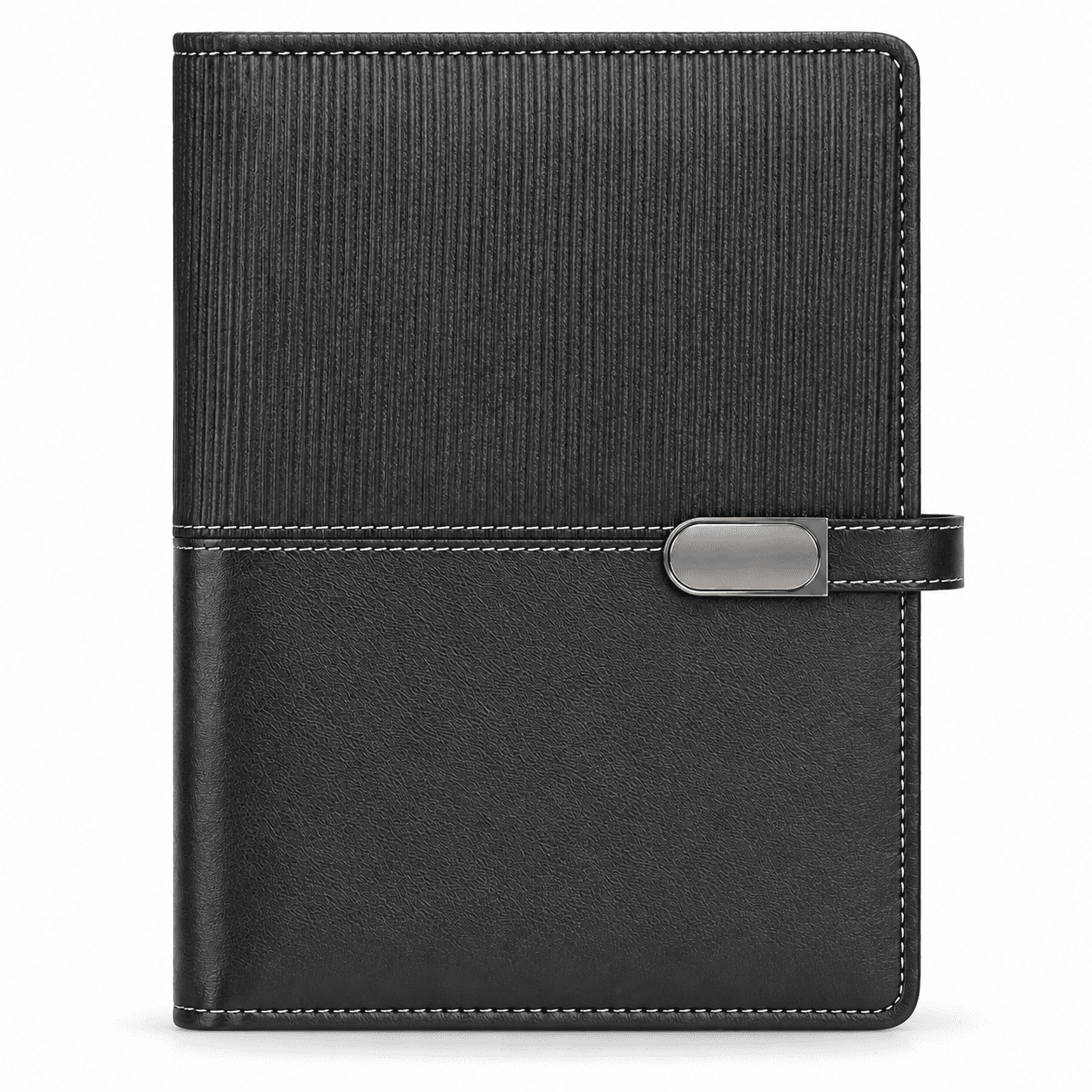 Fitil Desenli Organizer Ajanda 18 x 23 cm – Siyah