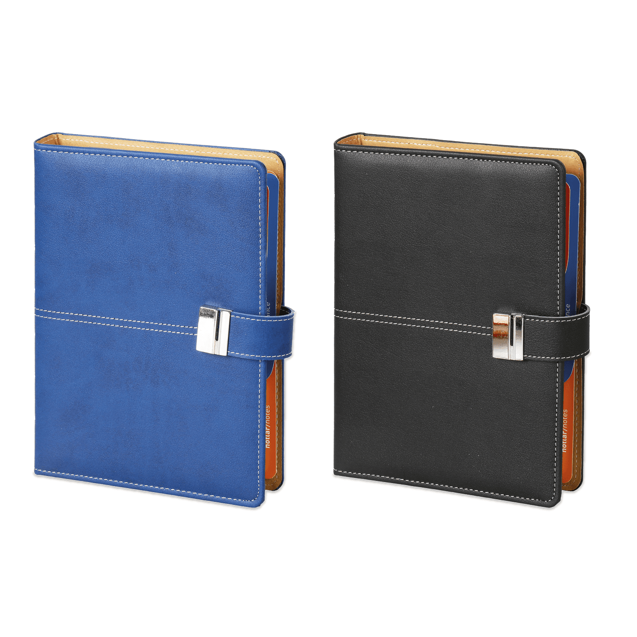 Metal Tokalı Organizer Ajanda 18 x 23 cm – Lacivert