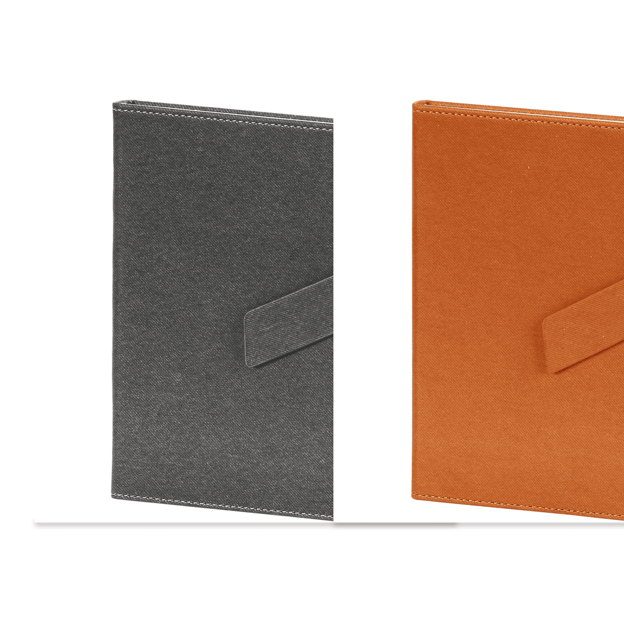 Kayış Kapamalı Suni Deri Defter 13 x 21 cm – Taba