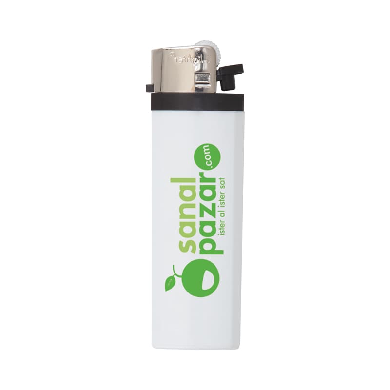 Beyaz I-Lighter Taşlı Siboplu Çakmak – Beyaz
