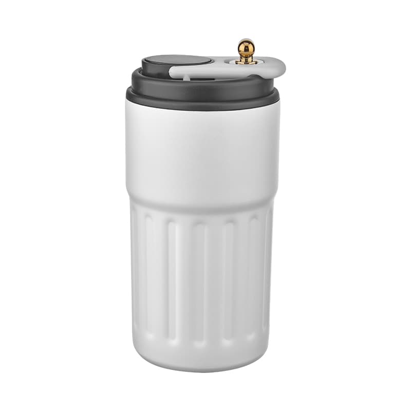 Beyaz Çelik Termos / 440 ml – Beyaz