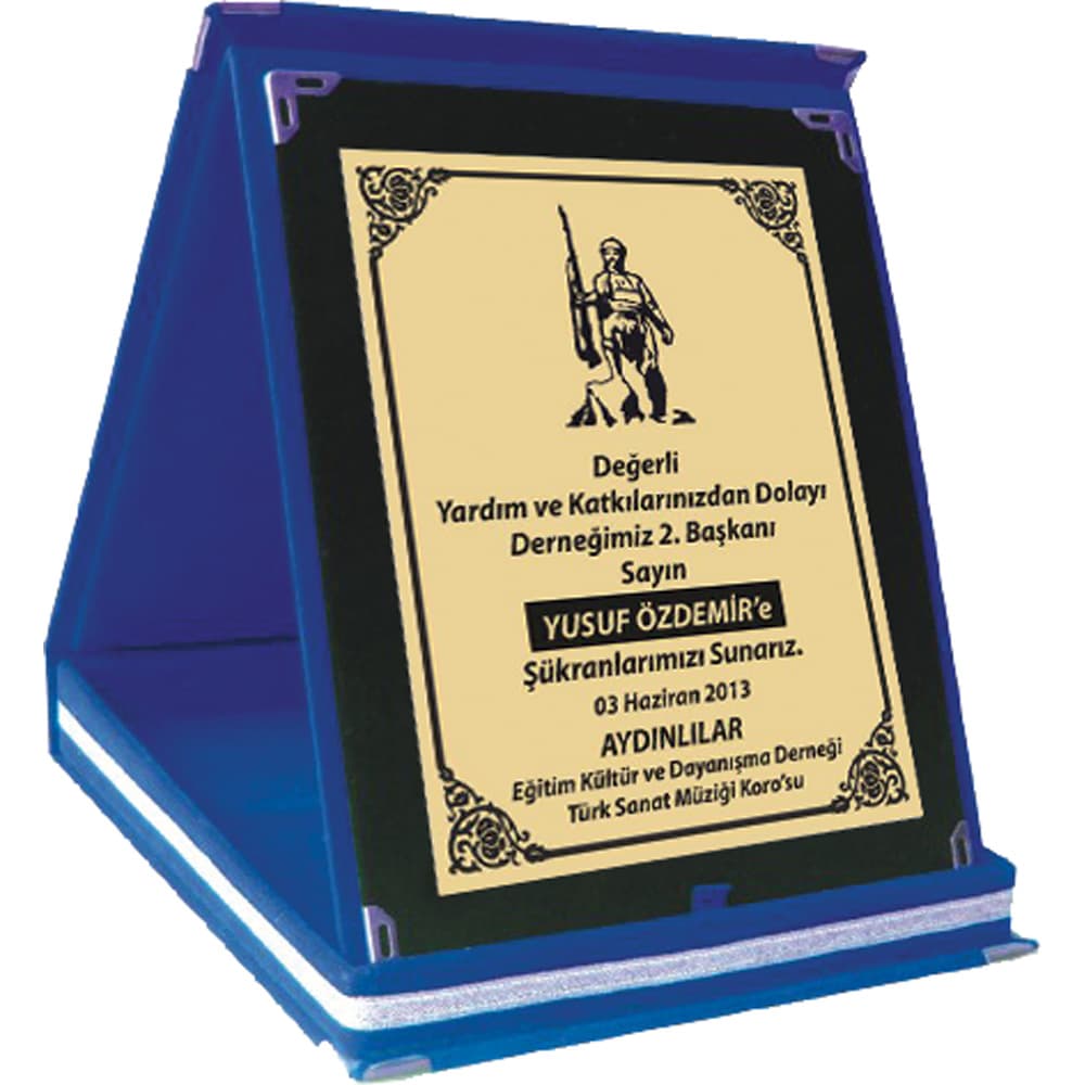 Albüm Plaket – Lacivert