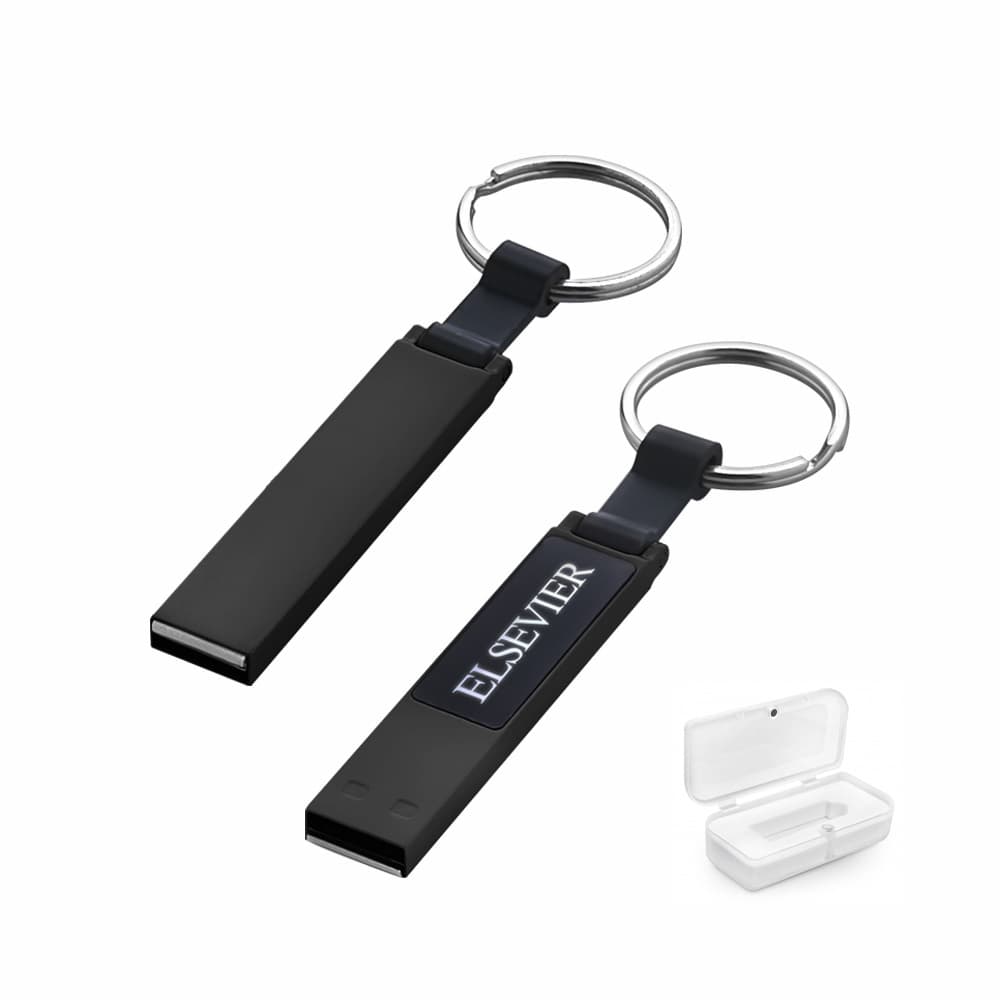 Siyah 32 GB Işıklı Usb Bellek – Siyah