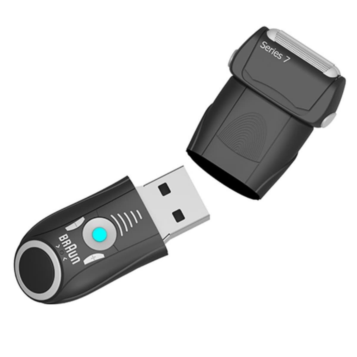 Tıraş Makinesi Şeklinde PVC USB Bellek
