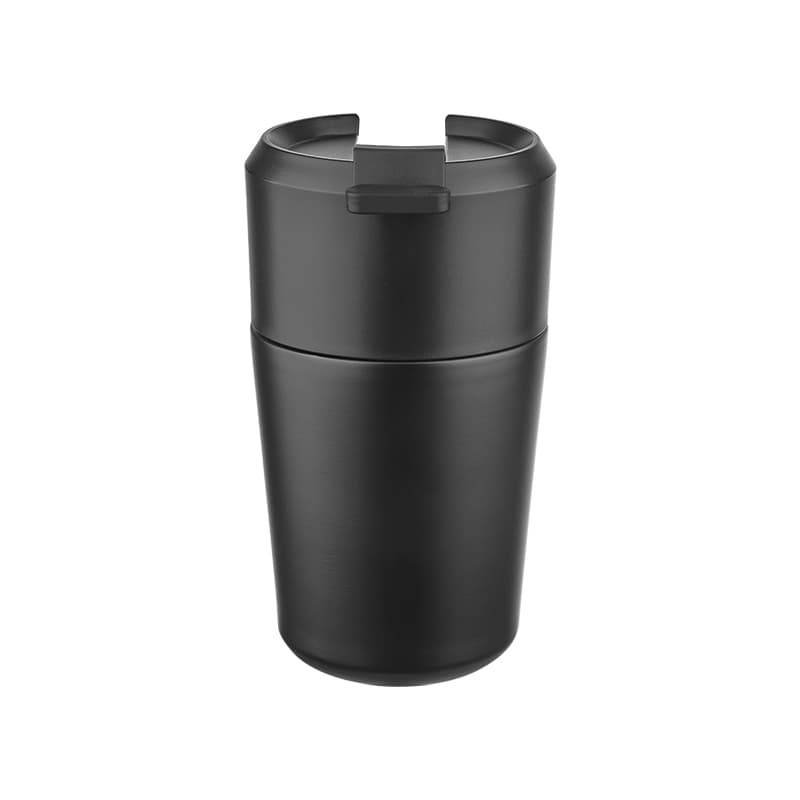 Krom Çelik Termos / 380 ml – Siyah