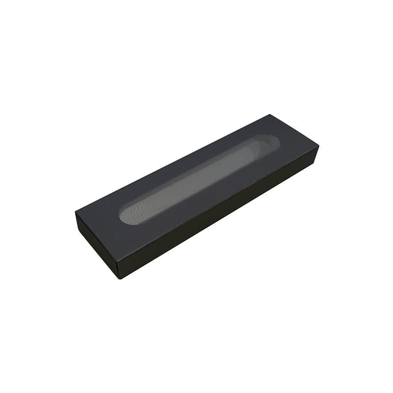 Tekli Kalem Kutusu – 180 × 53 mm – Siyah