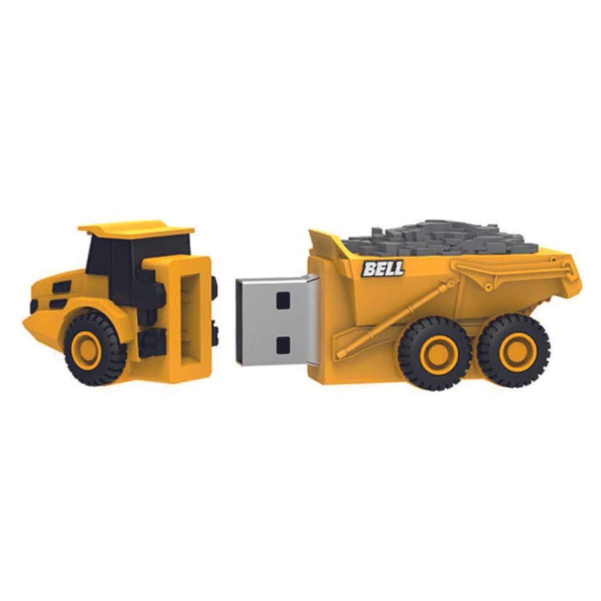 Damperli Kamyon Şeklinde PVC USB Bellek