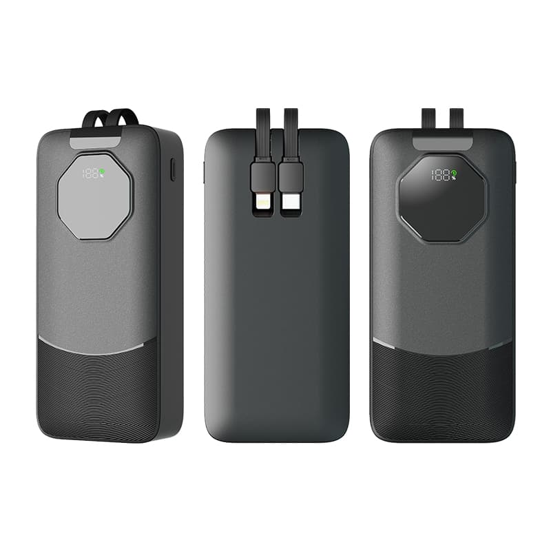 Siyah 20.000 mAh Powerbank – Siyah
