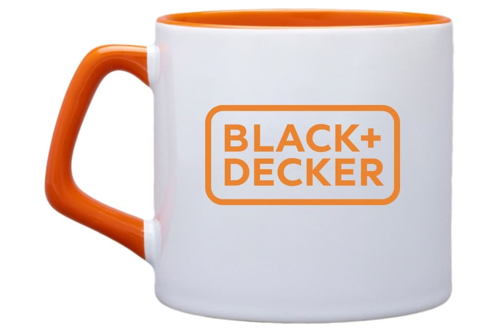 Geniş Ağızlı Porselen Nescafe Fincanı 240 ml – Turuncu