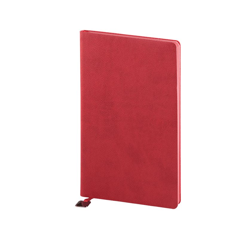 Kırmızı 13 x 21 Yumuşak Kapaklı Termo Deri Defter – Kırmızı