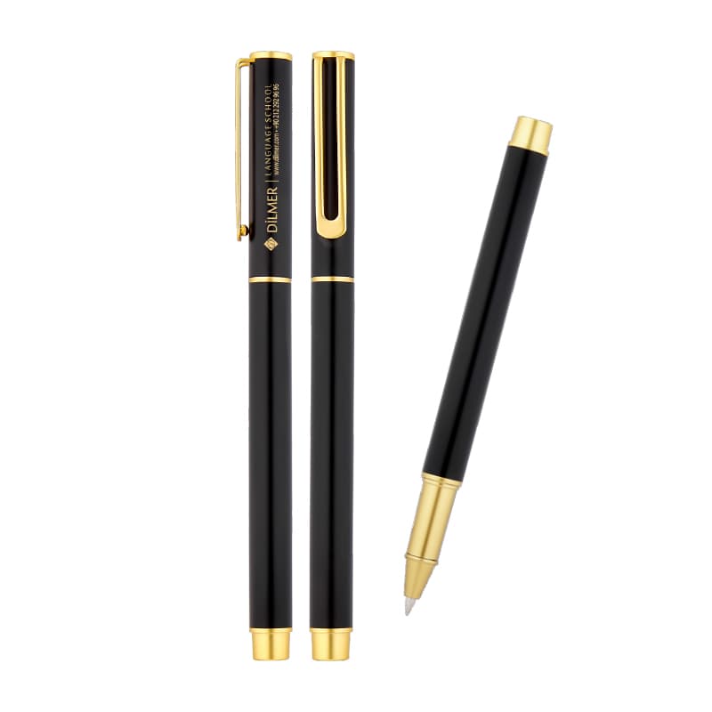Siyah Metal Roller Kalem – Siyah