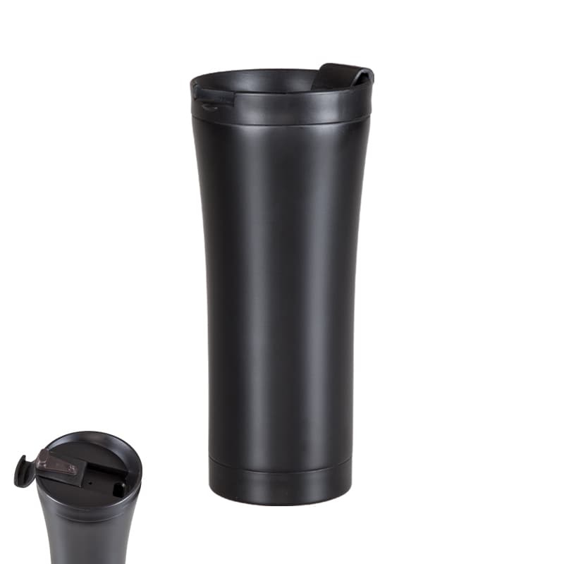 Gold Çelik Termos / 400 ml – Siyah