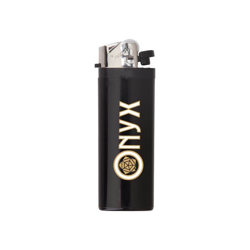 Beyaz I-Lighter Midi Taşlı Siboplu Çakmak – Siyah