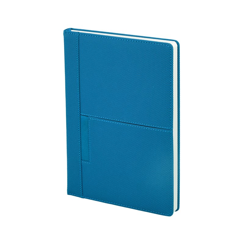 Gri 15 x 21 Termo Deri Defter – Mavi