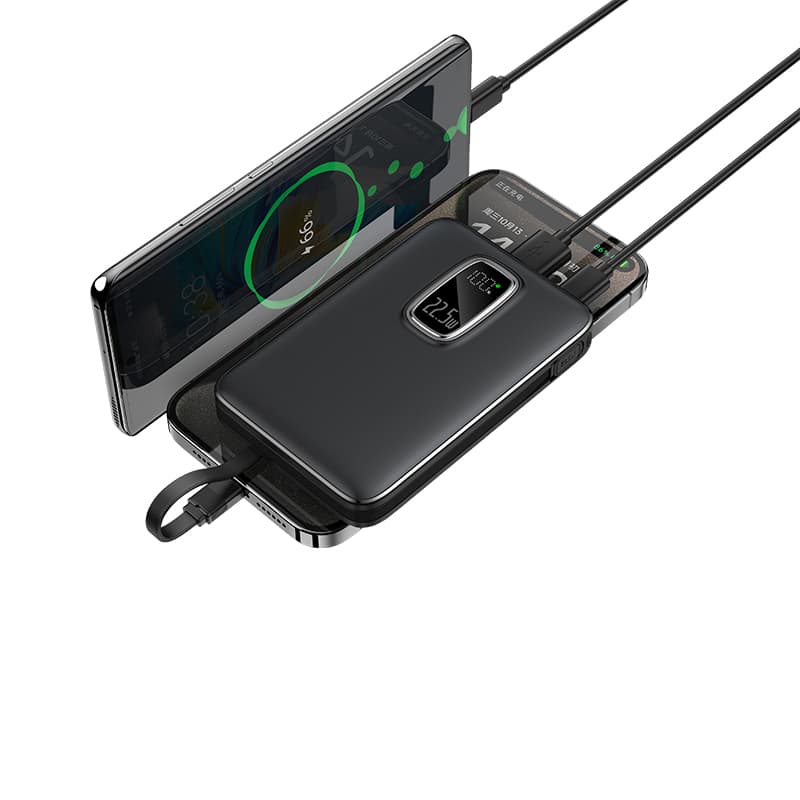 Siyah 10.000 mAh Powerbank – Siyah