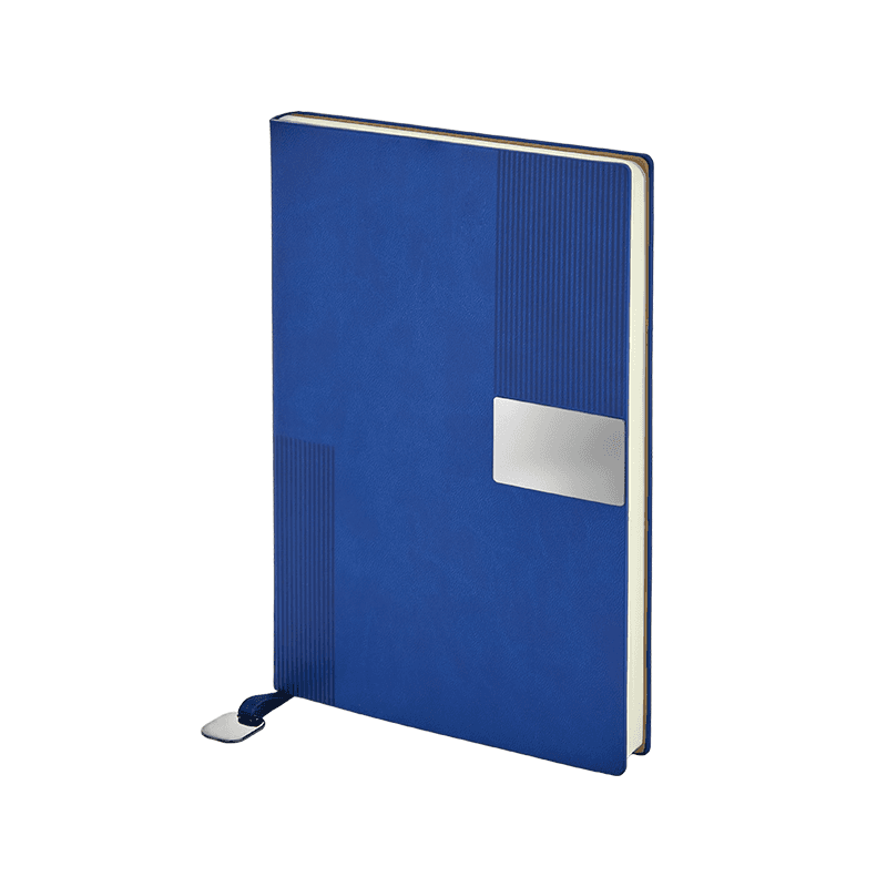 Gri 15 x 21 Termo Deri Defter – Lacivert