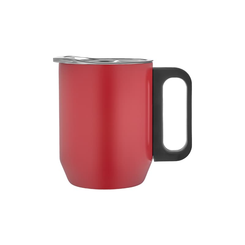 Krom Çelik Kupa / 350 ml – Kırmızı
