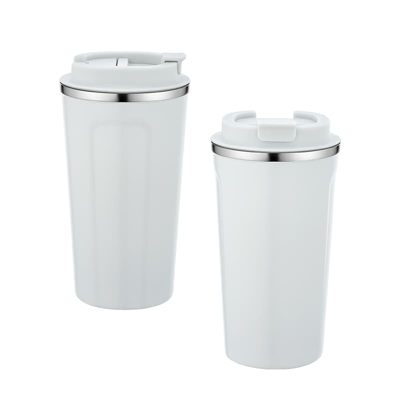 Beyaz Çelik Termos / 450 ml – Beyaz