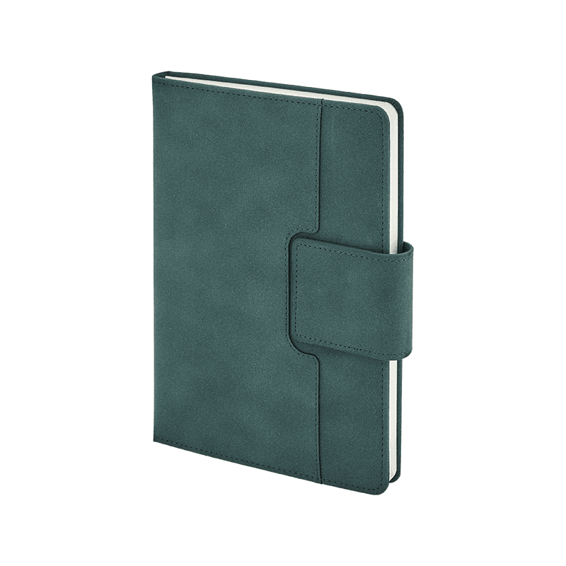 Gri 15 x 21 Termo Deri Defter – Yeşil