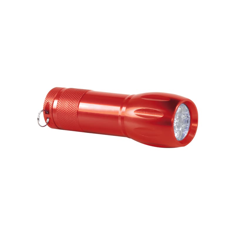 Gri 9 Led - El Feneri – Kırmızı