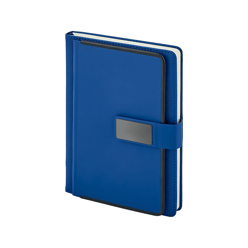 Gri 15 x 21 Termo Deri Defter – Lacivert