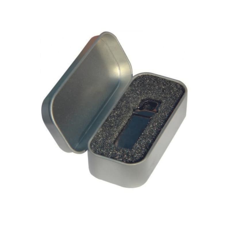 Menteşeli Metal USB Kutusu