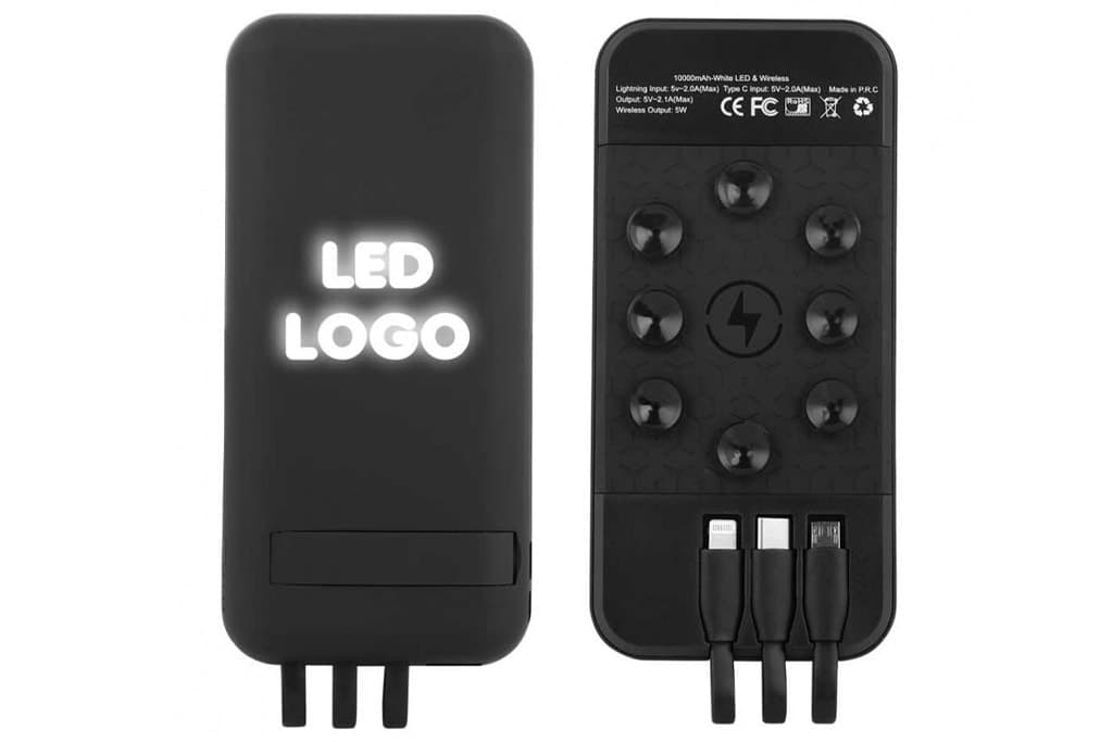 10.000 mAh Vantuz & Stand Özellikli Kablosuz Powerbank