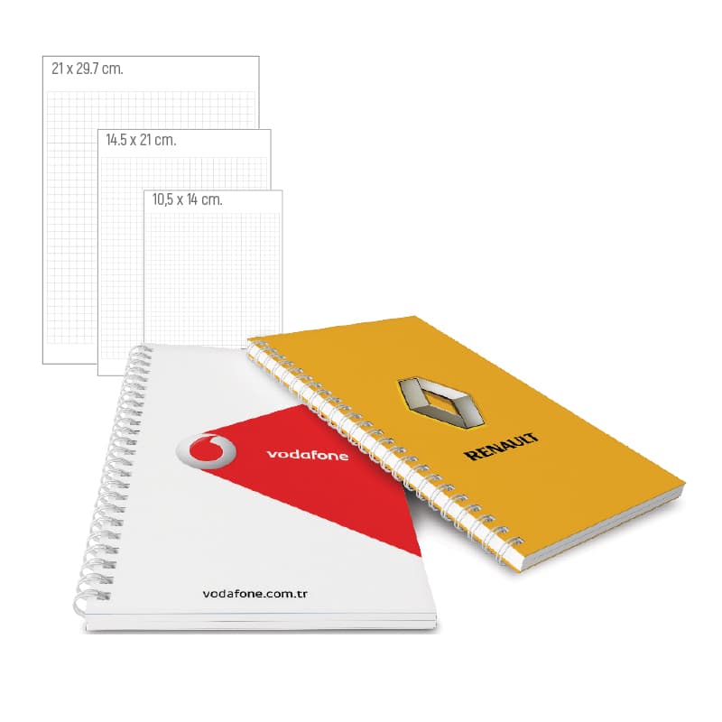 Yandan Spiralli Karton Defter – Yandan Spiralli