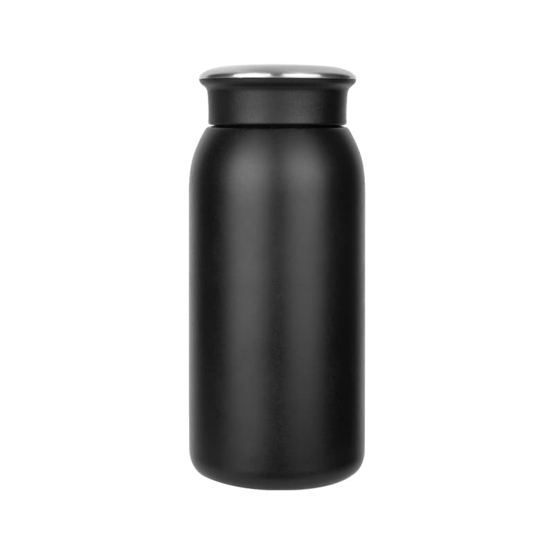 Siyah Çelik Termos / 350 ml – Siyah