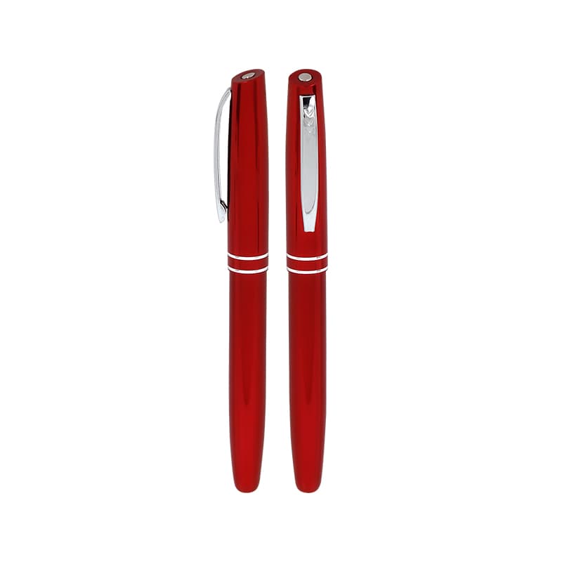 Füme Metal Roller Kalem – Kırmızı