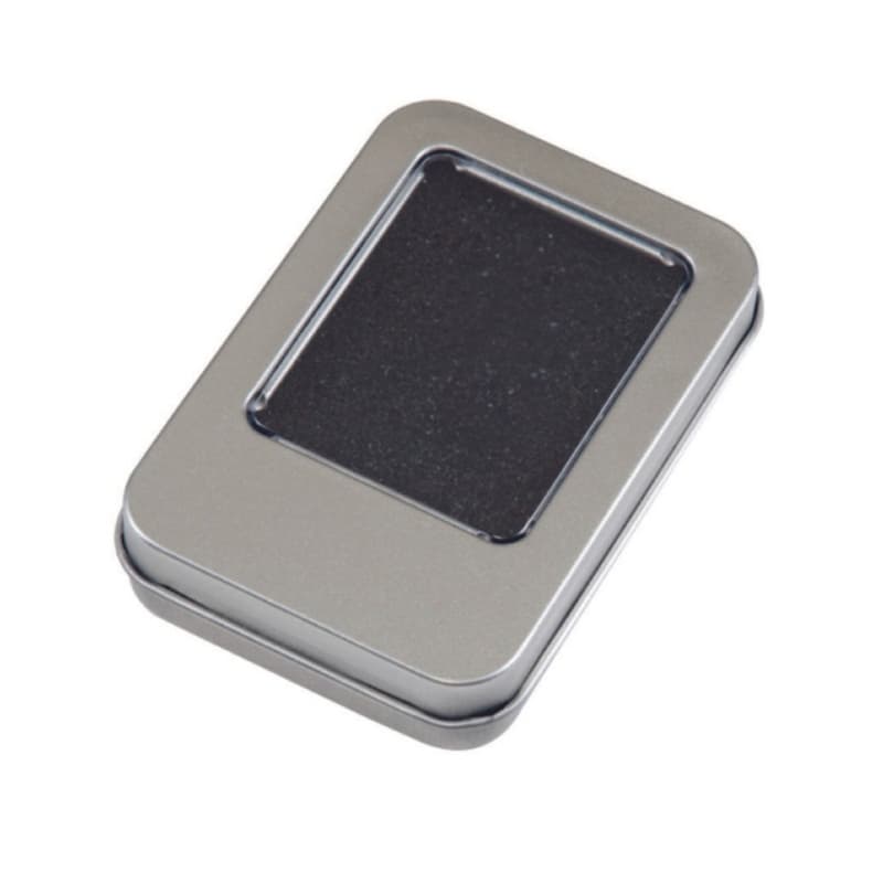 Pencereli Metal USB Kutusu