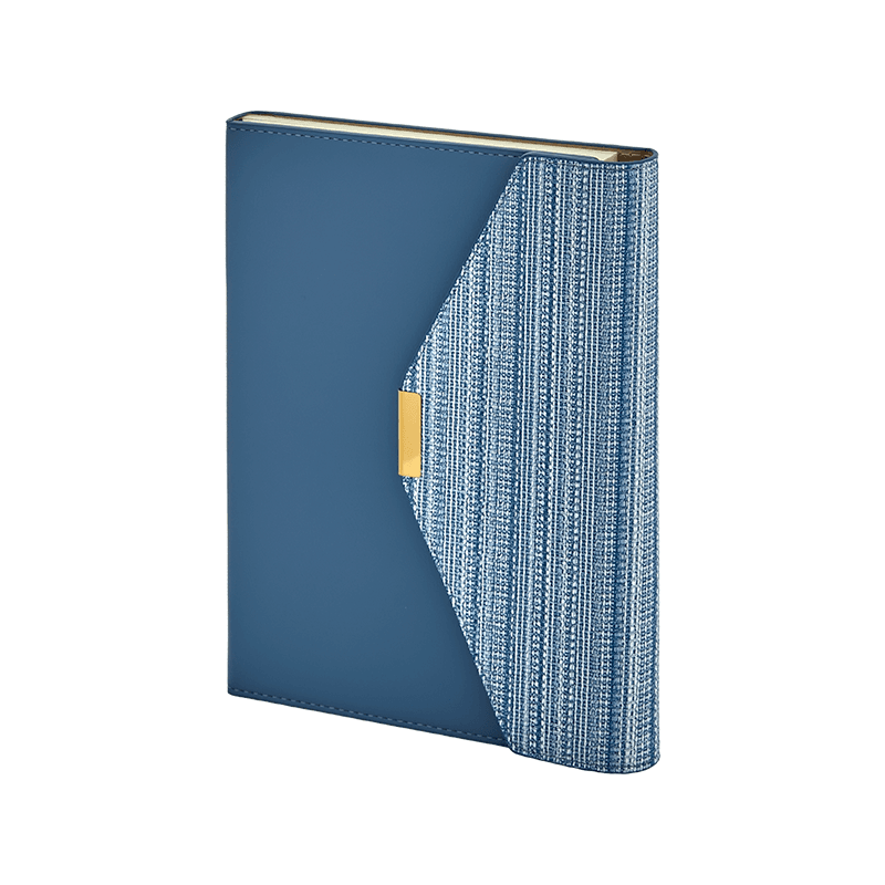 Lacivert 15 x 21 Termo Deri Defter – Mavi