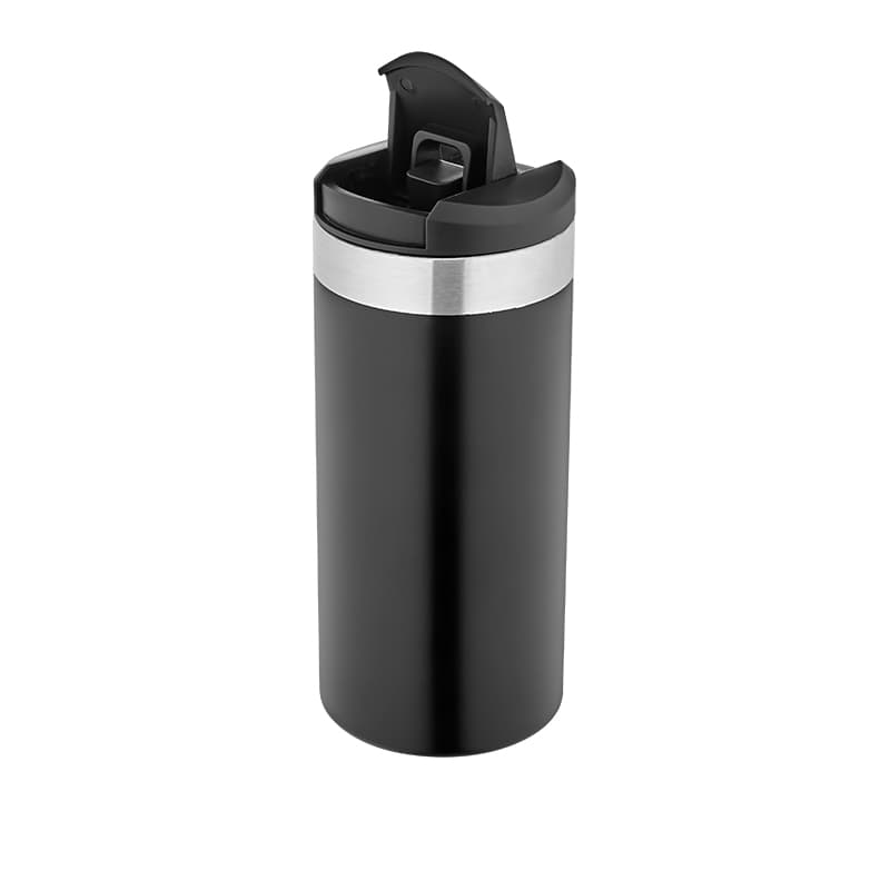 Siyah Çelik Termos / 350 ml – Siyah